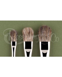 ROSEMARY & CO Tree & Texture Brush  - Series 32 - Badger Hair - Medium 3/8" (middle brush in image)