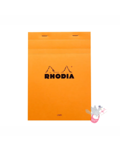 RHODIA No. 16 Staplebound Pad - Orange - A5 - Lined
