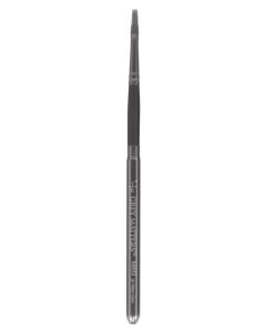 JACK RICHESON & CO Grey Matters Watercolour Travel Brush - Grey Synthetic - Flat 1/8" (4 x 9mm)