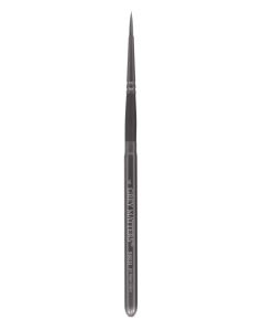 JACK RICHESON & CO Grey Matters Watercolour Travel Brush - Grey Synthetic - Pointed Size 4 (3 x 15mm)