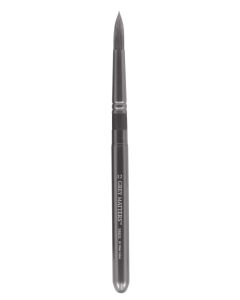 JACK RICHESON & CO Grey Matters Watercolour Travel Brush - Grey Synthetic - Pointed Size 12 (8 x 30mm)