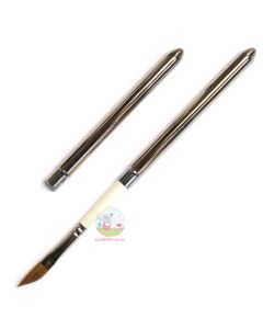 ROSEMARY & CO Reversible Pocket Brush - R12 - Sable/Nylon - Dagger 1/4"