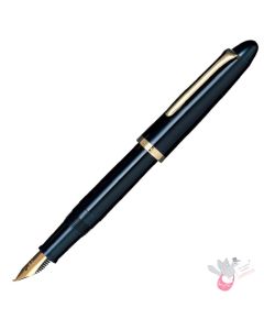 SAILOR Profit 911 Fude de Mannen Fountain Pen - 55 Degree Nib - Dark Blue Resi