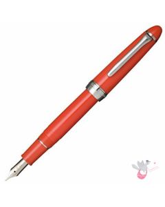 SAILOR SHIKIORI Fountain Pen - Red/Chrome