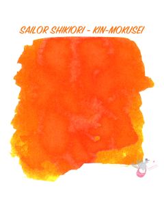 SAILOR SHIKIORI Fountain Pen Ink - 20mL - Kinmokusei (Orange Osmanthus)