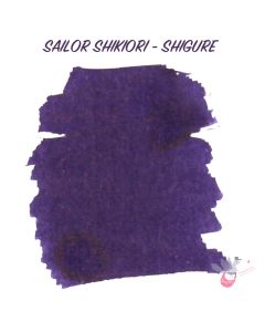 SAILOR SHIKIORI Fountain Pen Ink - 20mL - Shigure (Surprising Purple)