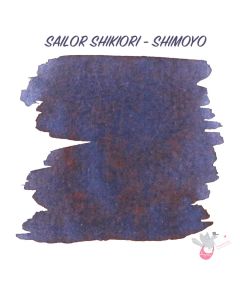SAILOR SHIKIORI Fountain Pen Ink - 20mL - Shimoyo (Frosty Night)