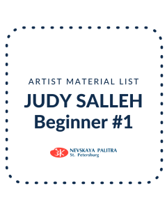 Judy Salleh Beginner Kit - WHITE NIGHTS Artist Watercolours Full Pans