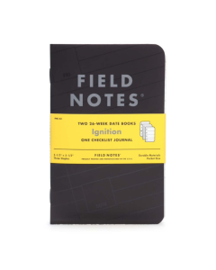 FIELD NOTES Resolution - Checklist (x2) and Date (x1) books