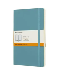 MOLESKINE Soft Cover Ruled (A5) - Underwater Blue