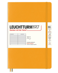 LEUCHTTURM1917 Composition Notebook Soft Cover - B6 - Ruled - Rising Sun