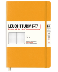 LEUCHTTURM1917 Composition Notebook Soft Cover - B6 - Dotted - Rising Sun