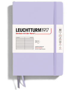 LEUCHTTURM1917 Soft Cover - Medium (A5) - Ruled - Lilac