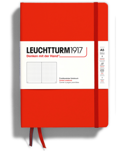 LEUCHTTURM1917 Classic Hard Cover - Medium (A5) - Dotted - Fox Red