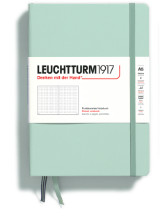 LEUCHTTURM1917 Classic Hard Cover - Medium (A5) - Dotted - Mint Green