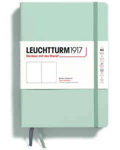 LEUCHTTURM1917 Classic Hard Cover - Medium (A5) - Plain - Mint Green