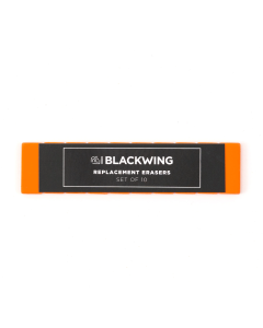 BLACKWING Replacement Erasers - Orange