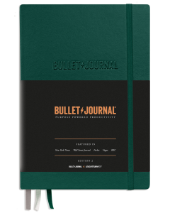 LEUCHTTURM1917 Bullet Journal Edition 2 - 120gsm Paper - Medium (A5) - Dotted - Green32