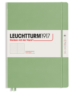 LEUCHTTURM1917 Classic Hard Cover - Master SLIM A4 - Dotted - Sage
