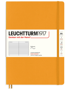 LEUCHTTURM1917 Composition Notebook Soft Cover - B5 - Ruled - Rising Sun