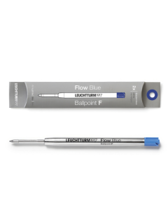 Drehgriffel No.1 Ballpoint Refill - Pack of 2 - Royal Blue Ink - Fine (F)