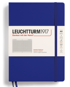 LEUCHTTURM1917 Classic Hard Cover - Medium (A5) - Squared/Grid - Ink