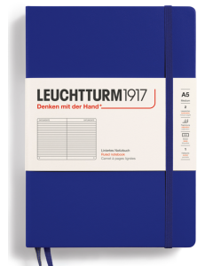 LEUCHTTURM1917 Classic Hard Cover - Medium (A5) - Ruled - Ink