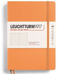 LEUCHTTURM1917 Classic Hard Cover - Medium (A5) - Dotted - Apricot