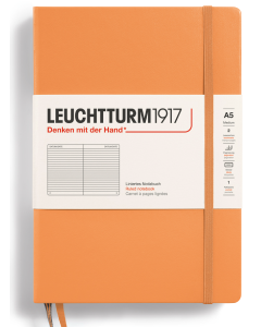 LEUCHTTURM1917 Classic Hard Cover - Medium (A5) - Ruled - Apricot