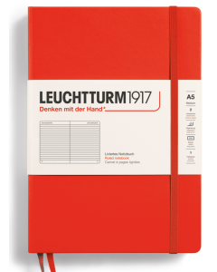 LEUCHTTURM1917 Classic Hard Cover - Medium (A5) - Ruled - Lobster