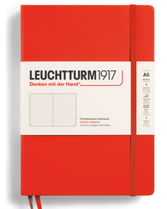 LEUCHTTURM1917 Classic Hard Cover - Medium (A5) - Dotted - Lobster