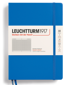 LEUCHTTURM1917 Classic Hard Cover - Medium (A5) - Squared/Grid - Sky