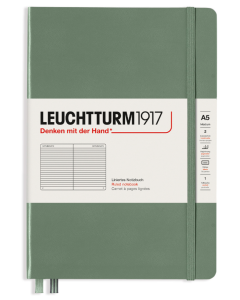 LEUCHTTURM1917 Classic Hard Cover - Medium (A5) - Ruled - Olive