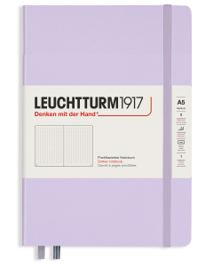 LEUCHTTURM1917 Classic Hard Cover - Medium (A5) - Dotted - Lilac