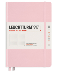 LEUCHTTURM1917 Classic Hard Cover - Medium (A5) - Dotted - Powder Pink