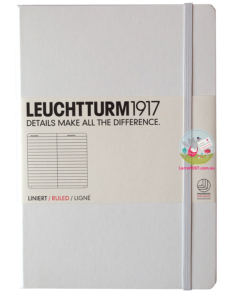 LEUCHTTURM1917 Classic Hard Cover - Medium A5 - Ruled - White
