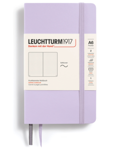 LEUCHTTURM1917 Soft Cover - Pocket (A6) - Dotted - Lilac