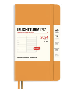 2024 LEUCHTTURM1917 Weekly Planner and Notebook - Soft Cover - Pocket (A6) - Rising Sun