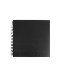 SEAWHITE OF BRIGHTON Square Super Brit Spiral Sketchbook - 150gsm - 100 Pages - 19.5cm Square