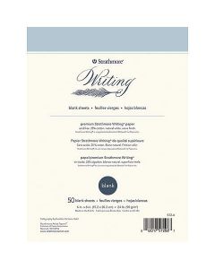 STRATHMORE Premium Writing Paper (25% Cotton, 90gsm) - Letter Pad - 50 Sheets - A5