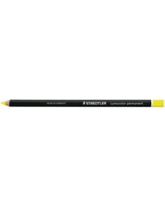 STAEDTLER Lumocolor Permanent Glasochrom Pencil - Yellow