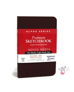 Stillman & Birn ALPHA Sketchbook - Softcover - A6 Portrait