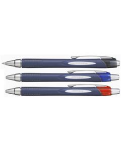 UNI JETSTREAM (fast drying) Rollerball Pen / Retractable - Black, Blue, Red