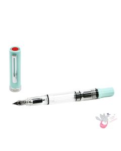 TWSBI Eco-T Fountain Pen - Mint Blue - Broad Nib 