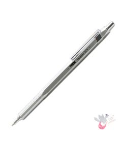TWSBI Precision Fix Pipe Mechanical Pencil - 0.7mm - Matt Silver