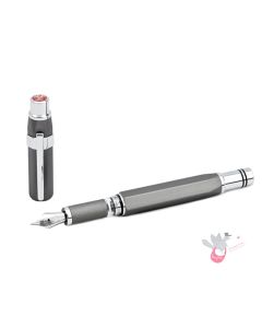 TWSBI Precision Fountain Pen - Gunmetal - Extra Fine Nib