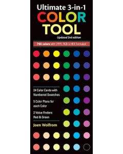 ULTIMATE 3-in-1 Color Tool - CMYK, RGB, HEX formulas (Updated 3rd Edition)