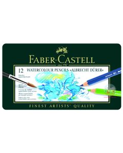 FABER-CASTELL Albrecht Durer Artists Watercolour Pencils - Tin of 12
