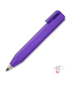 WORTHER Shorty Mechanical Pencil 3.15mm - Soft Grip - Purple with Purple Clip