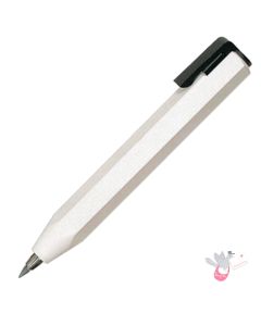 WORTHER Shorty Mechanical Pencil 3.15mm - White with Black Clip 
